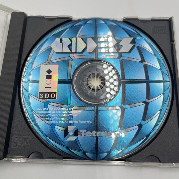 Gridders 3do Game Disc Only Tetragon 1994 - Picture 3 of 5